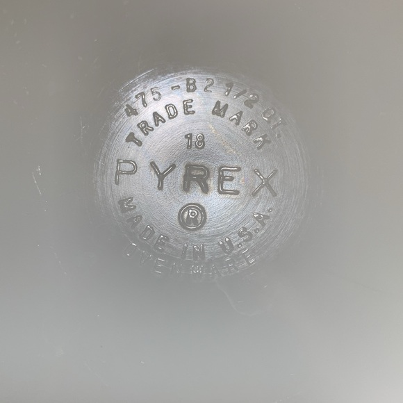 Pyrex 475 Vintage Amish Butterprint Turquoise Casserole, decorative - Picture 5 of 11